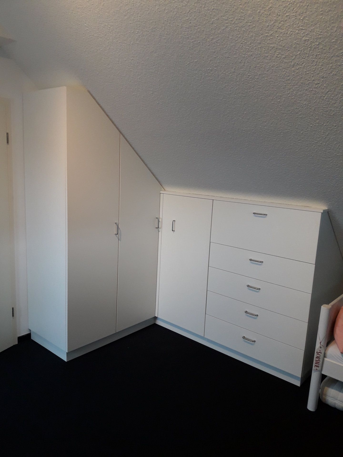 Schrank nach Fertigstellung
