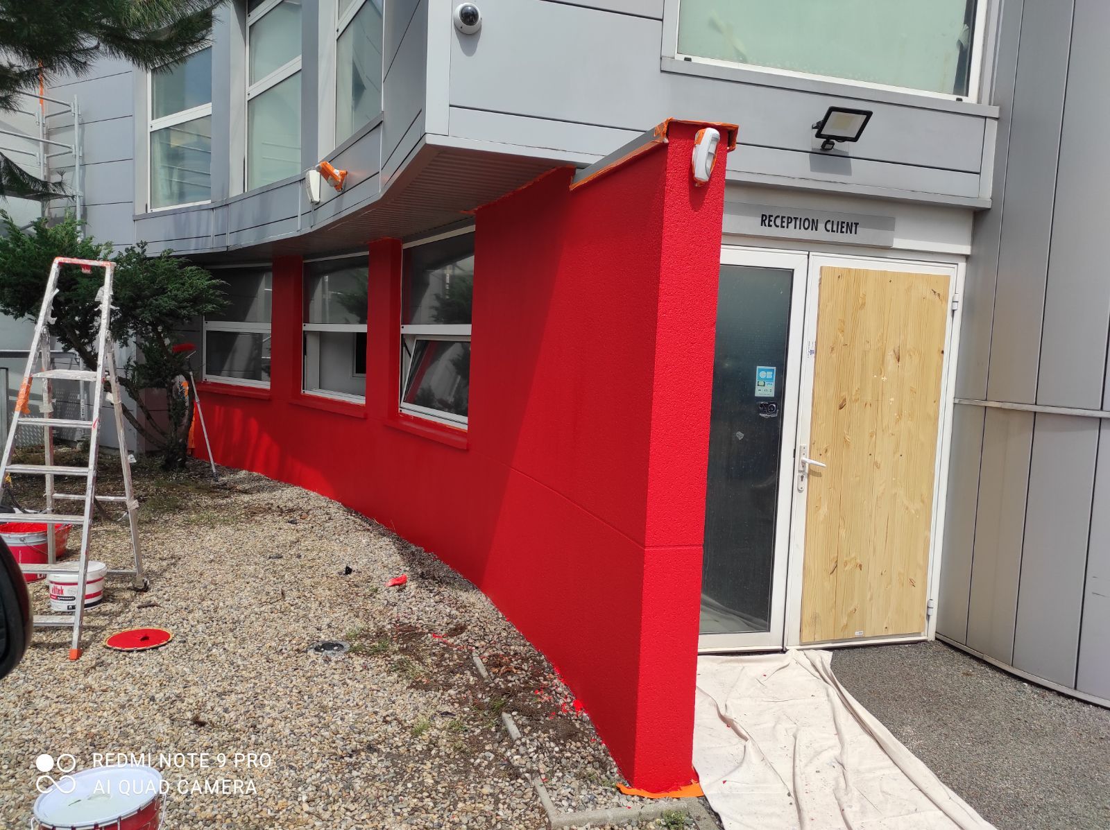 Travaux de façade extérieure - après travaux