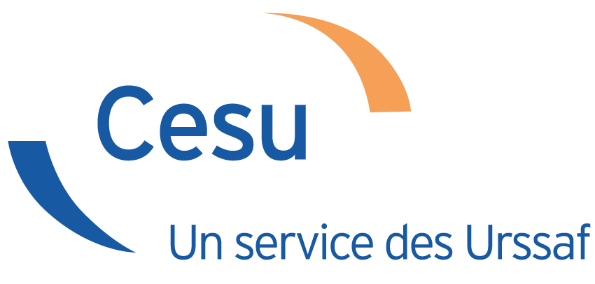 Logo CESU : un service des Urssaf
