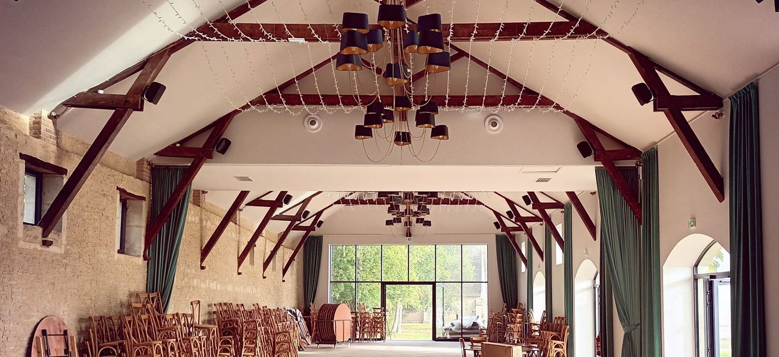 Réalisation chantier salle de réception Guérin Peintures Rénovation