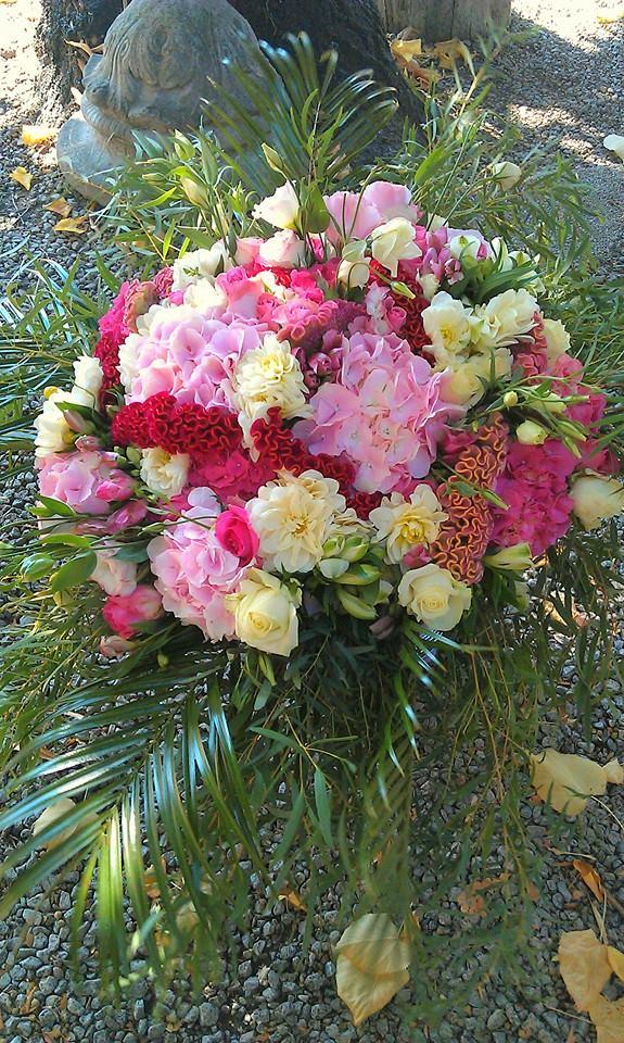 Bouquet rond - Acacia Fleurs - Fleuriste Cannes