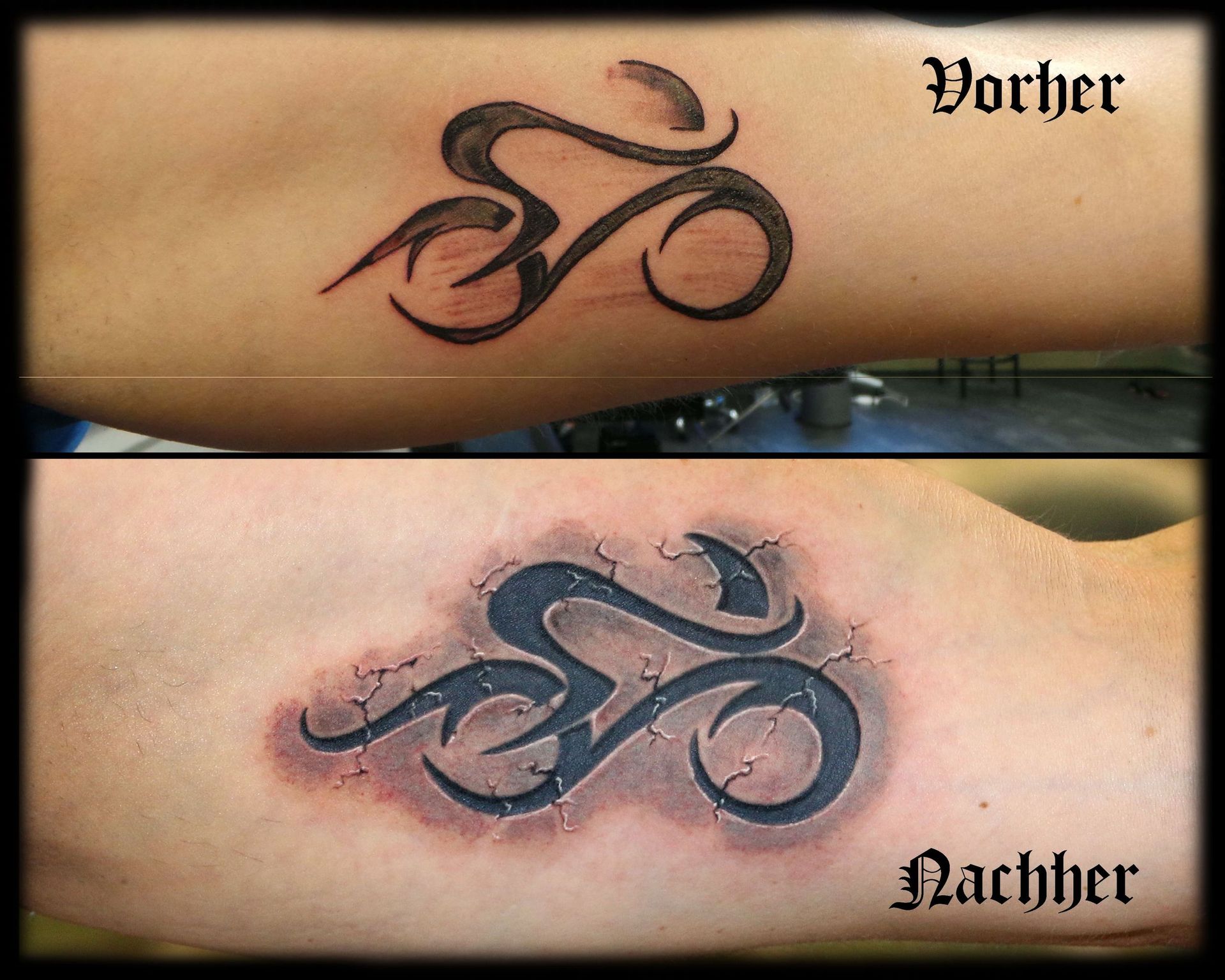 Fotogalerie ,,Tattoos alt'' von Tattoo V,