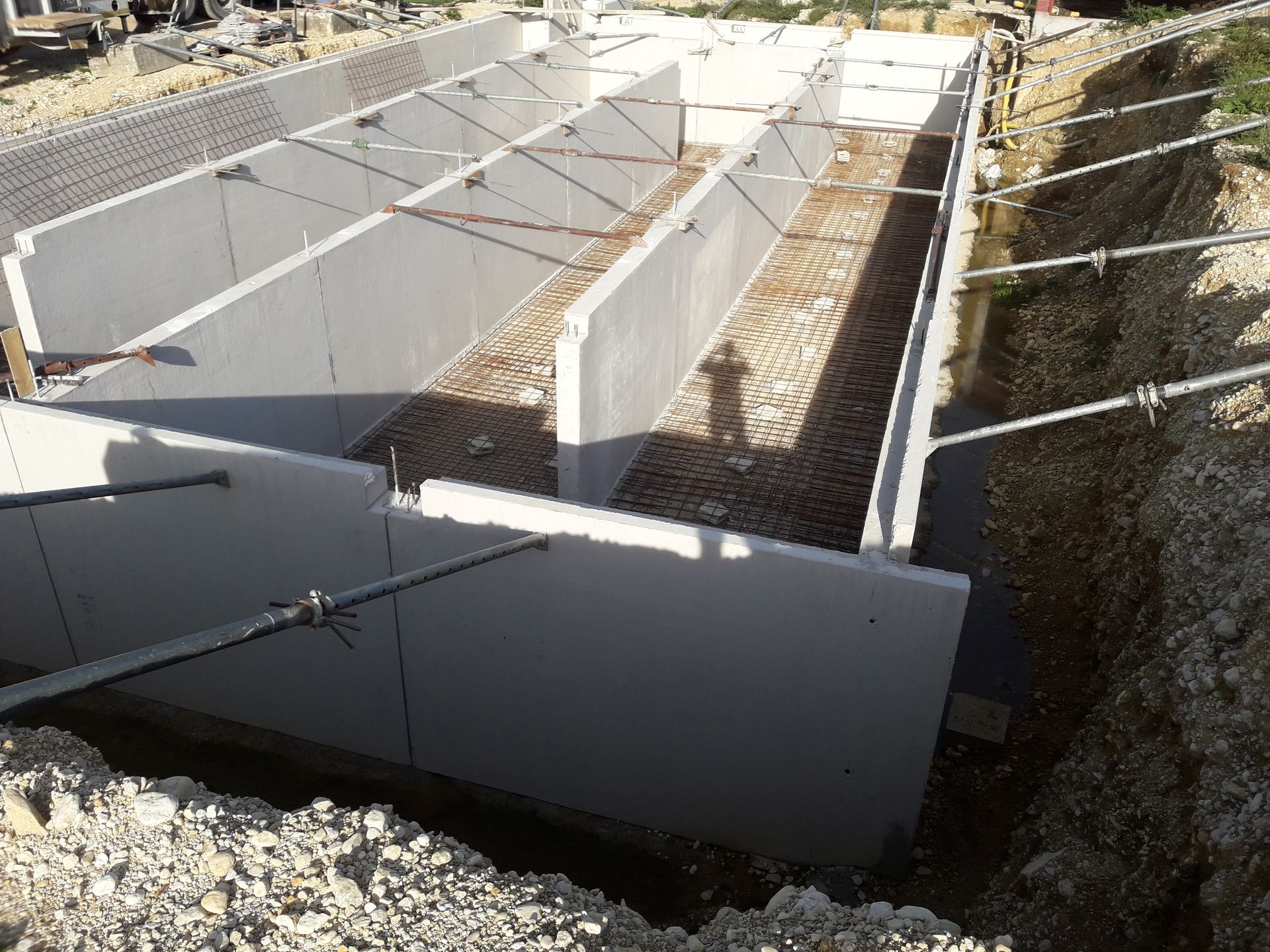 Fondations en béton