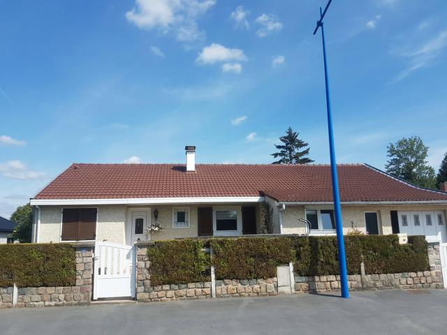 Toiture après nettoyage