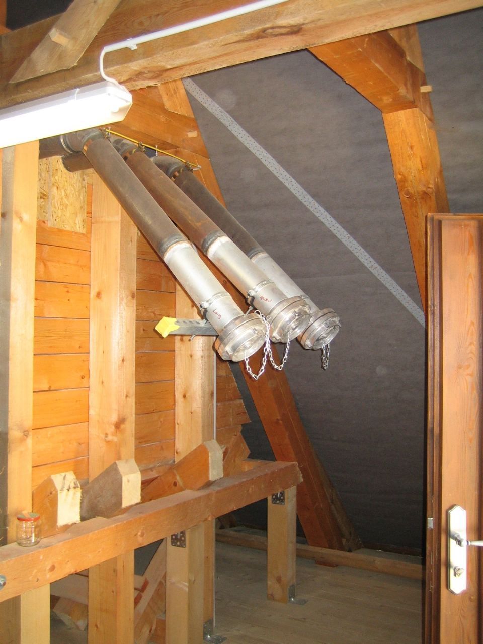 Pelletlager von Zimmerei Zimmermann