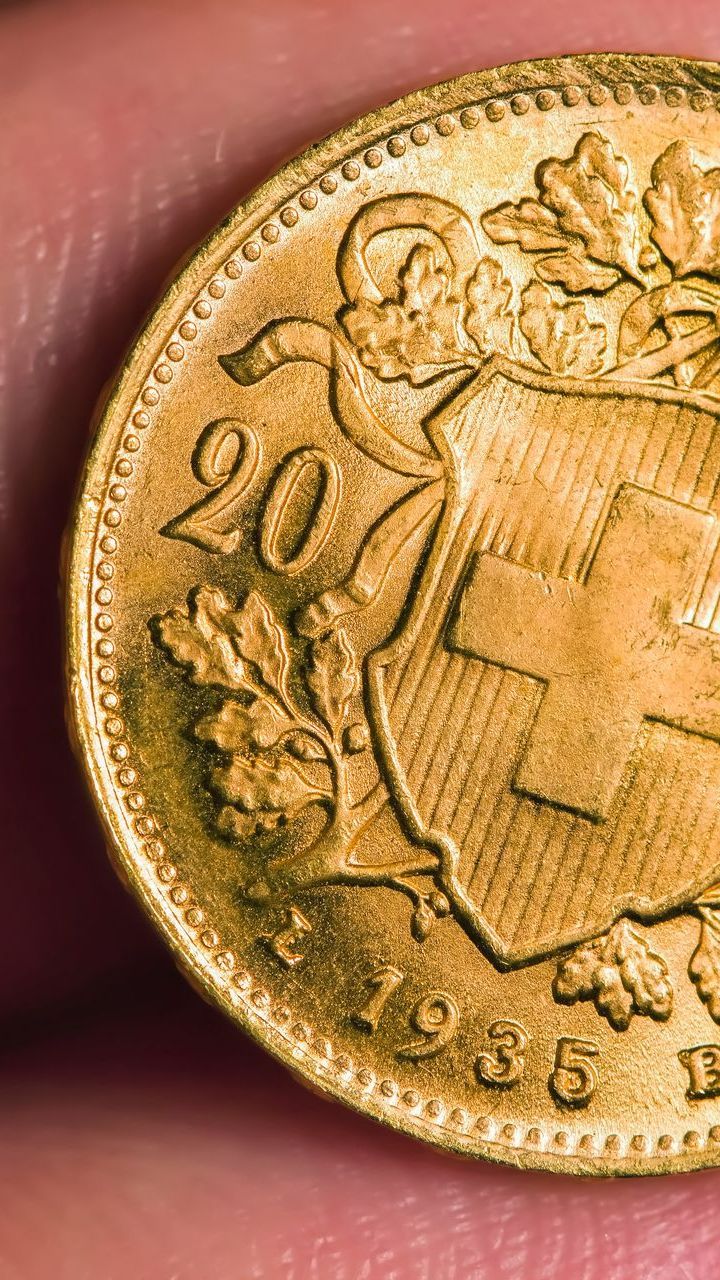 Une pièce de 20 francs suisses