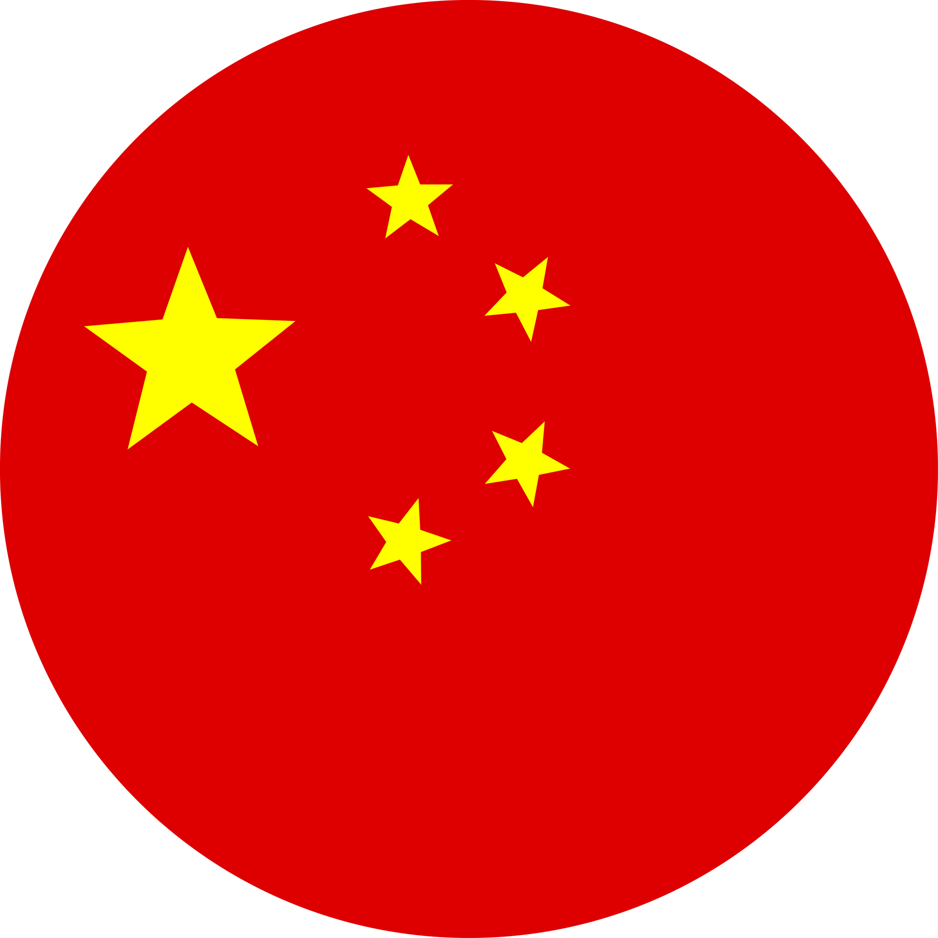 Drapeau de la Chine 
