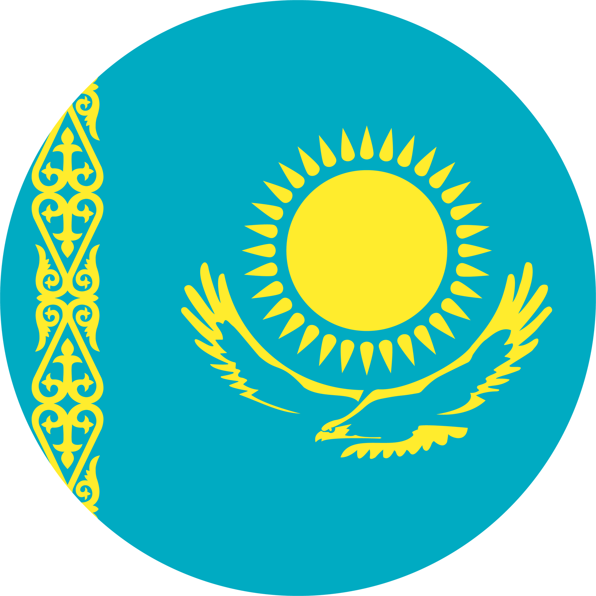 Drapeau du Kazakhstan