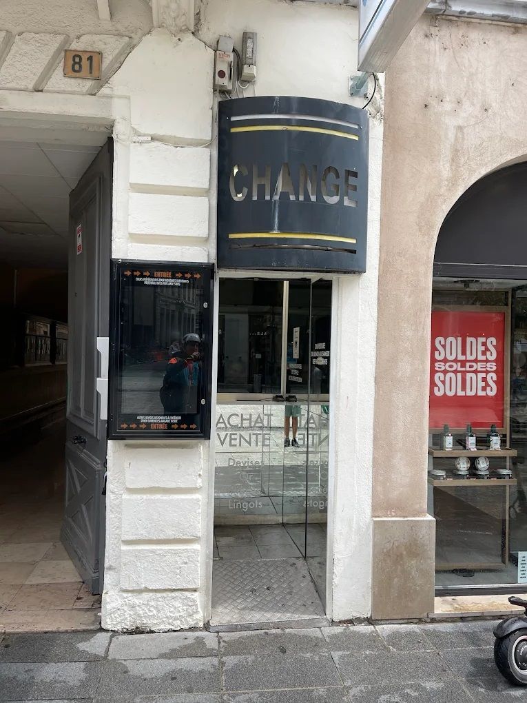 Façade de Goldfinger Goldchange