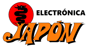 Un logotipo para electrónica japonesa con un dragón.