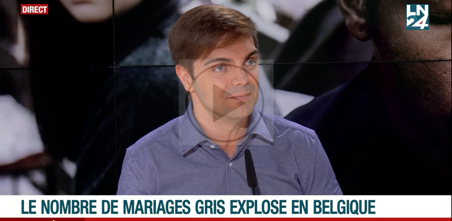 LN 24 Interview L'avocat Laurent LEVI sur les mariages gris