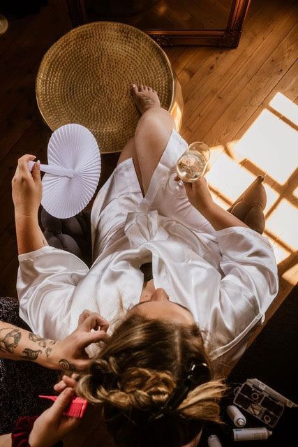 Brautfrisur Hochzeit Styling