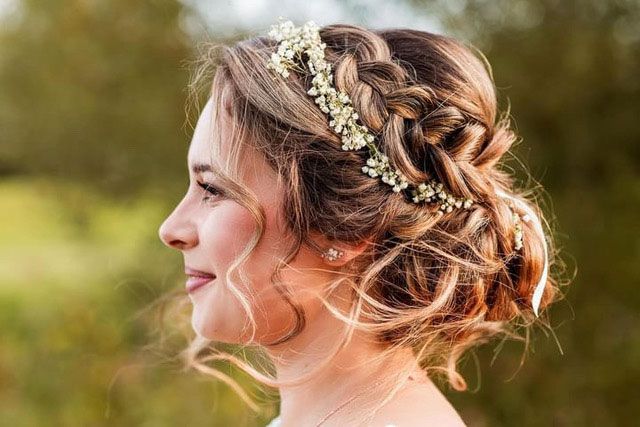 Brautfrisur Hochzeit Styling