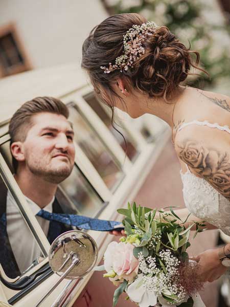 Brautfrisur Hochzeit Styling