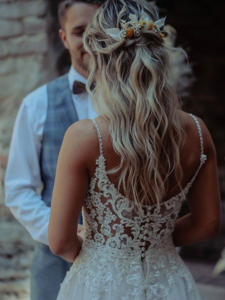 Brautfrisur Hochzeit Styling