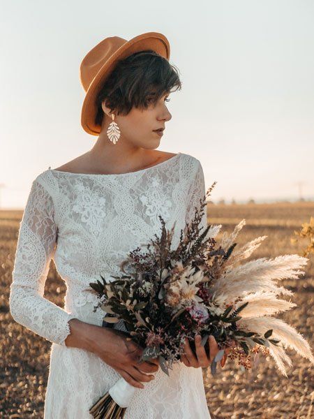 Brautfrisur Hochzeit Styling