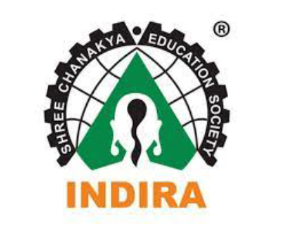 The logo for the shree chanakya education society indira