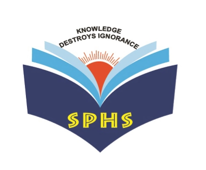 A logo for sphs that says knowledge destroys ignorance