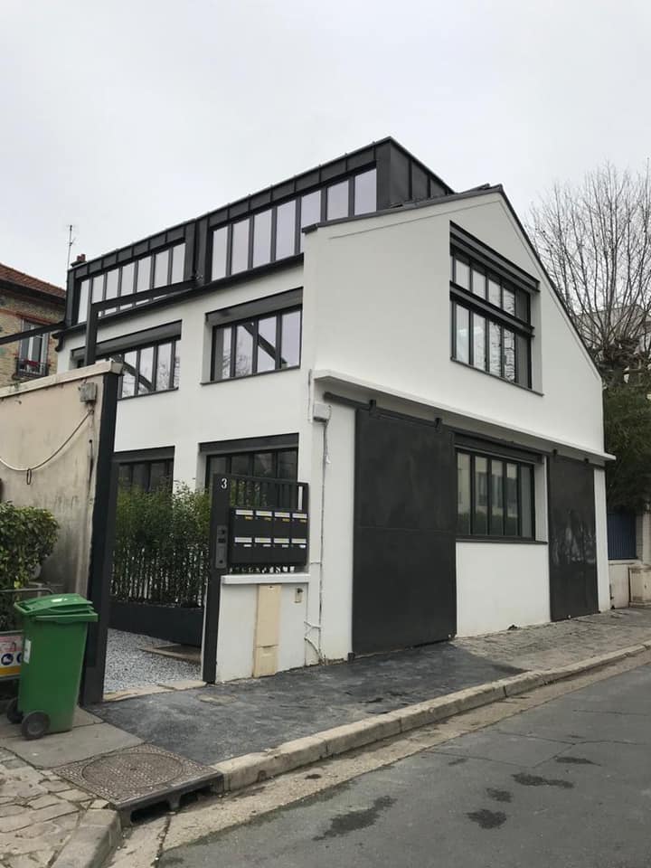 Transformation d'un garage en loft avec sous-sol