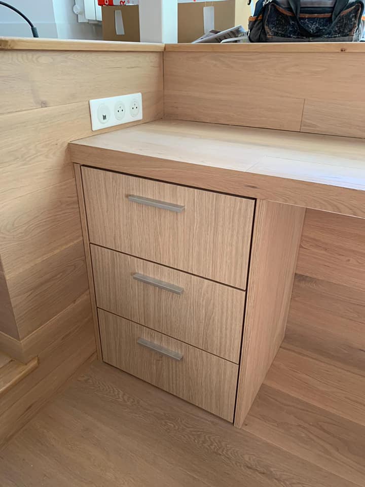 Mise en place de menuiserie intérieure