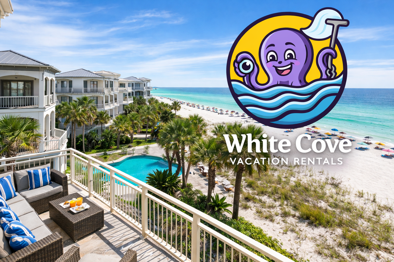 Miramar Beach FL vacation rental managed by White Cove Vacation Rentals