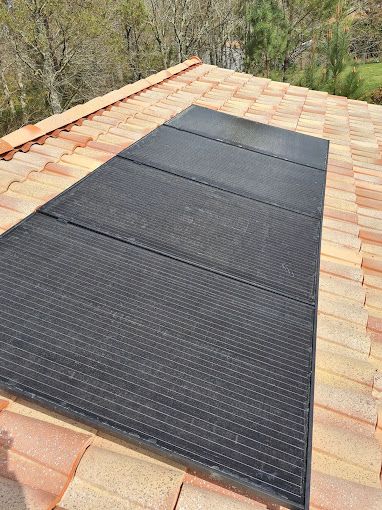 Installation de panneaux photovoltaiques