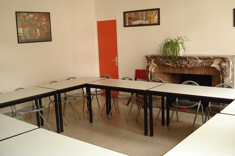 Salle de travail de la résidence Colombier