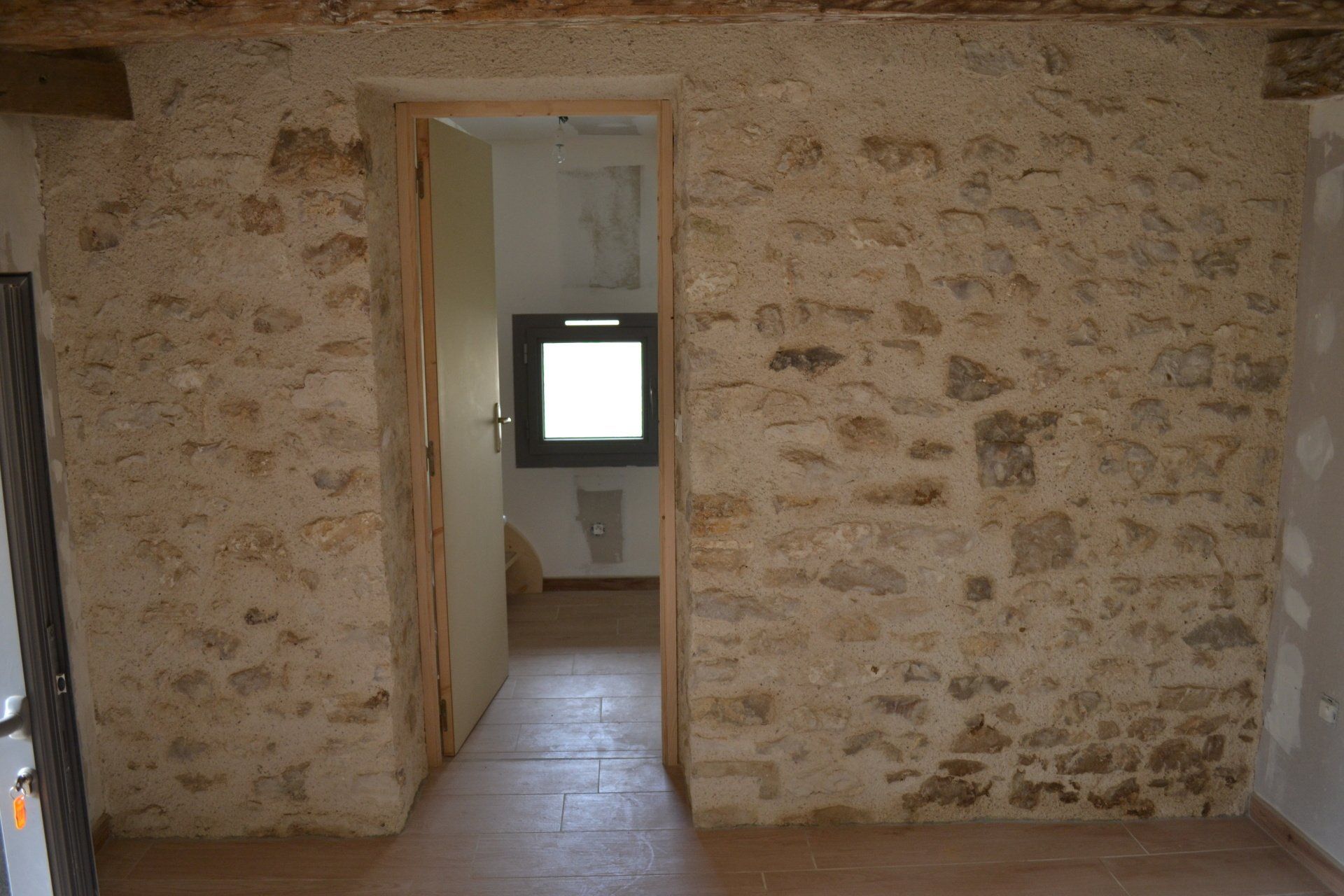 Murs intérieurs pierre