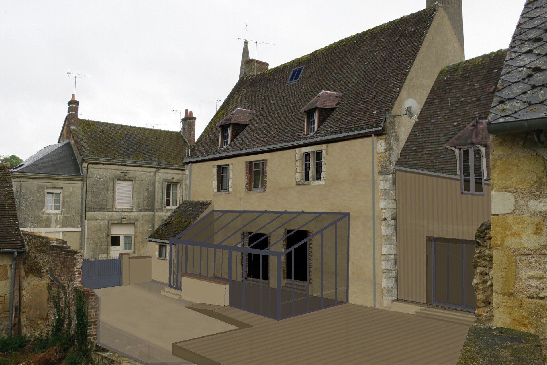 Projet maison verrière