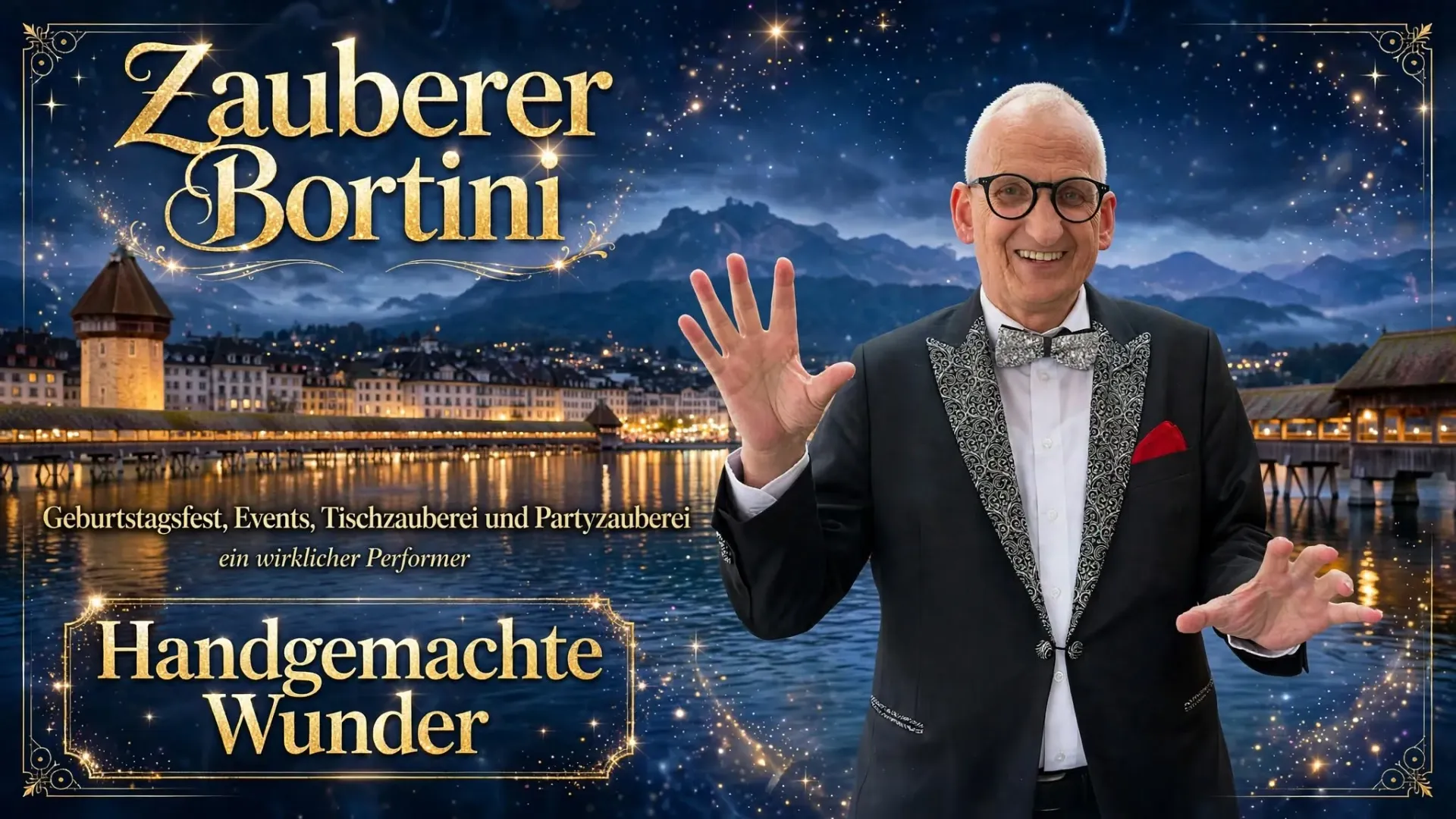 Zauberer Bortini Tischzauberer und Partyzauberer aus Luzern
