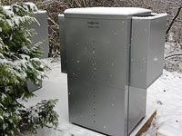 Haus mit Solaranlage