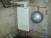 Haus mit Solaranlage