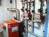 Haus mit Solaranlage