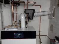 Haus mit Solaranlage