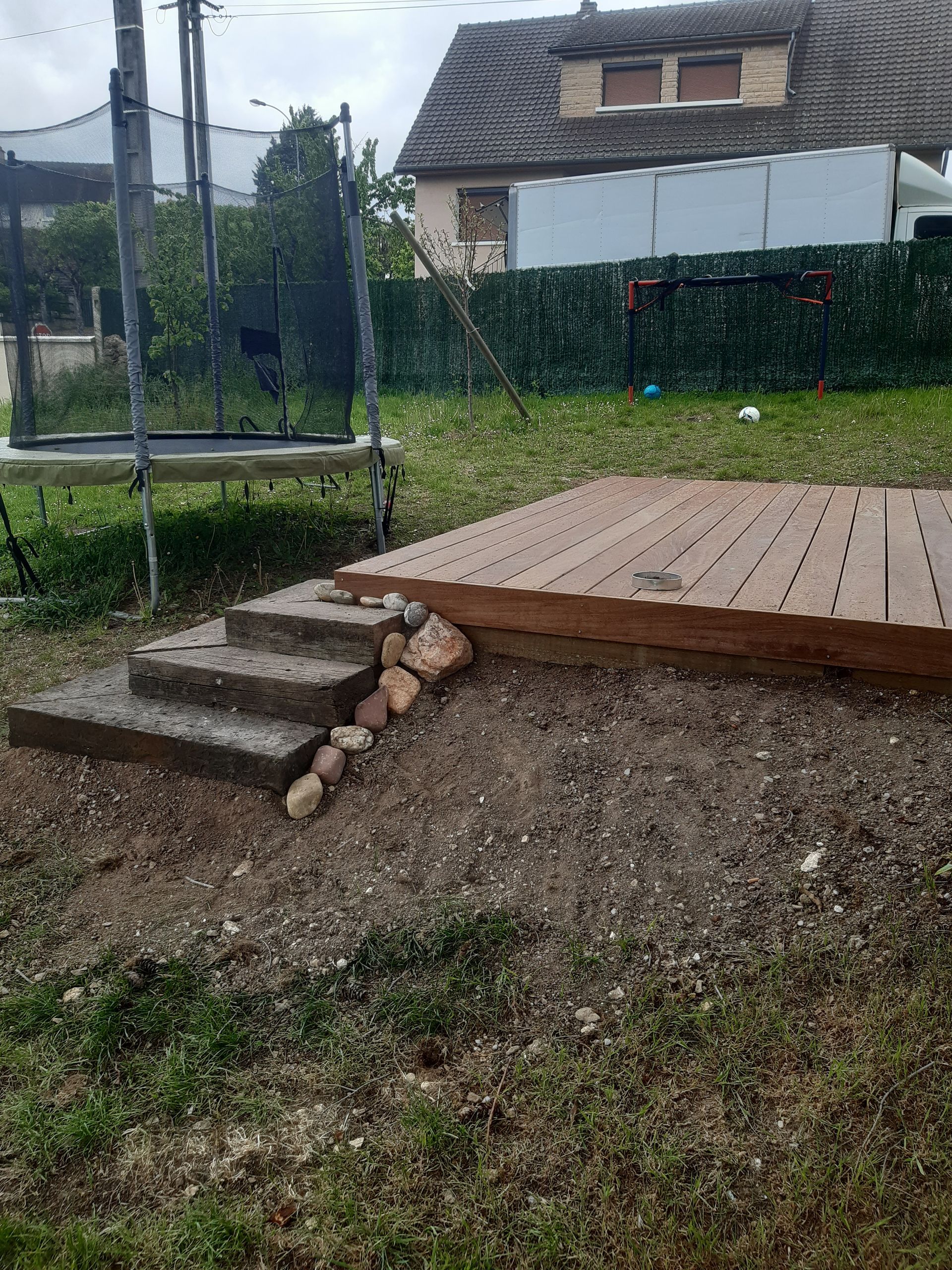 Une terrasse en bois