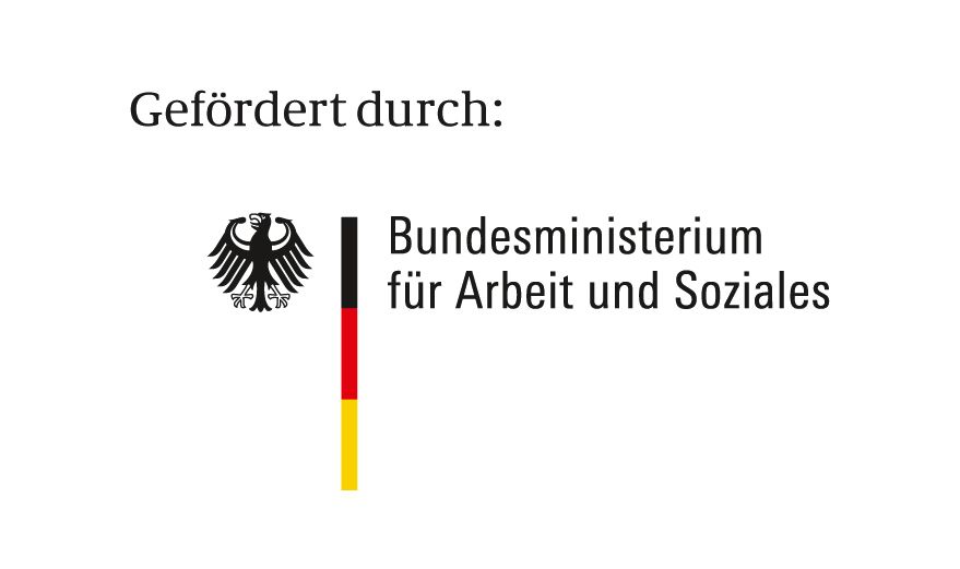 Logo des Bundesministerium für Arbeit und Soziales