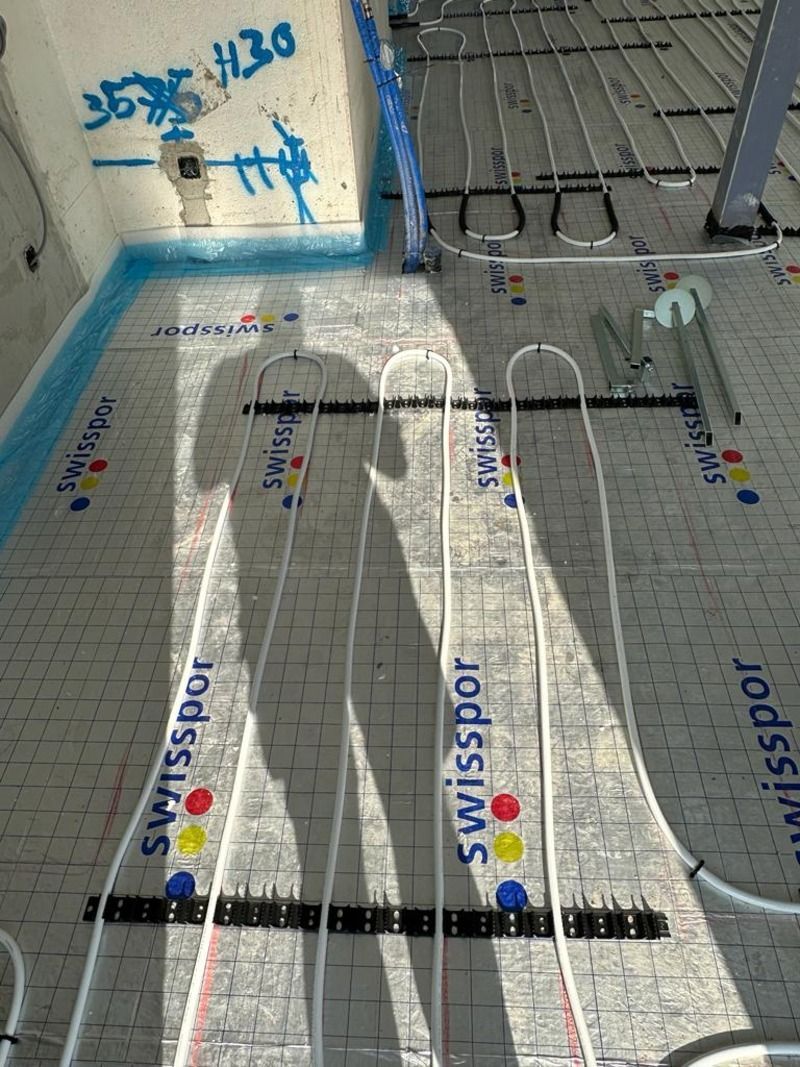 sistame di riscaldamento a pavimento