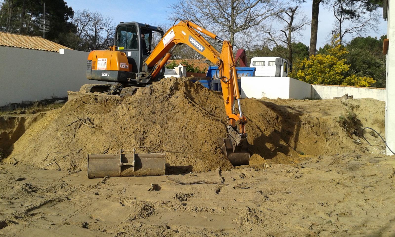 Création de tranchées