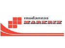 Un logotipo rojo y blanco para una empresa de mudanzas.
