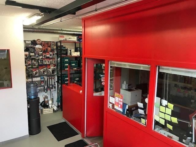 intérieur de l'atelier