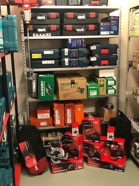 intérieur de l'atelier