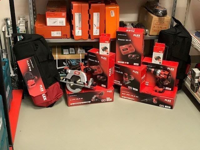 intérieur de l'atelier