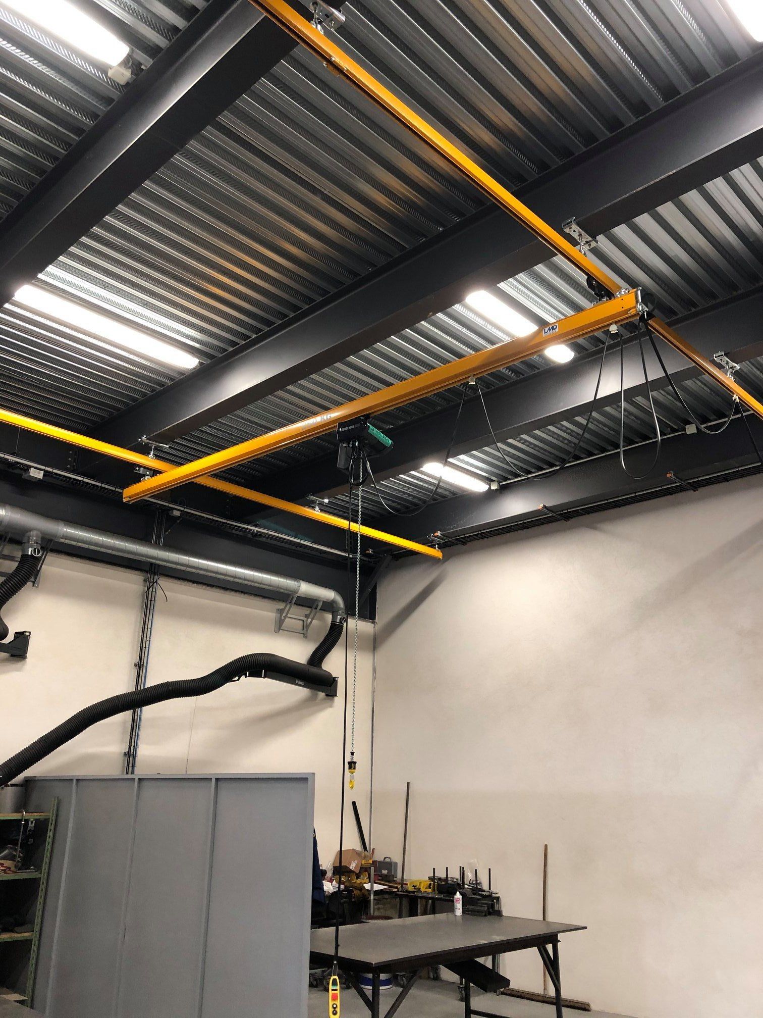 Système électrique d'un pont de levage