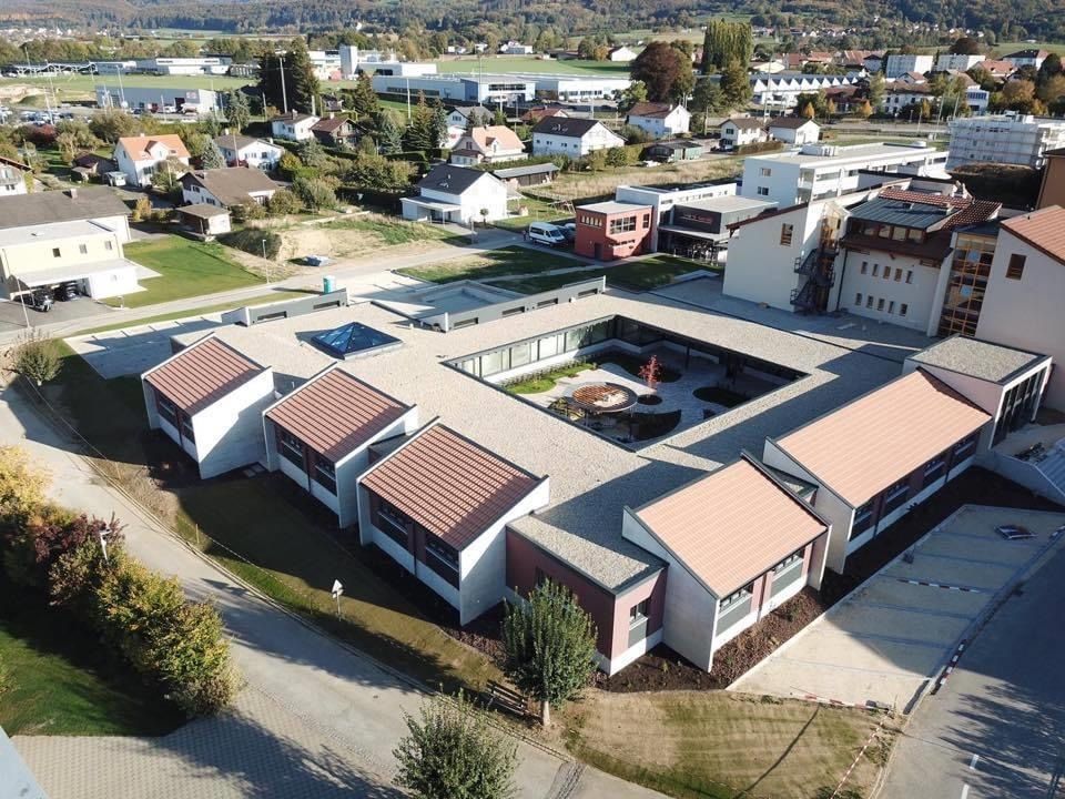 Olibois SA - charpente immeuble de collectivité