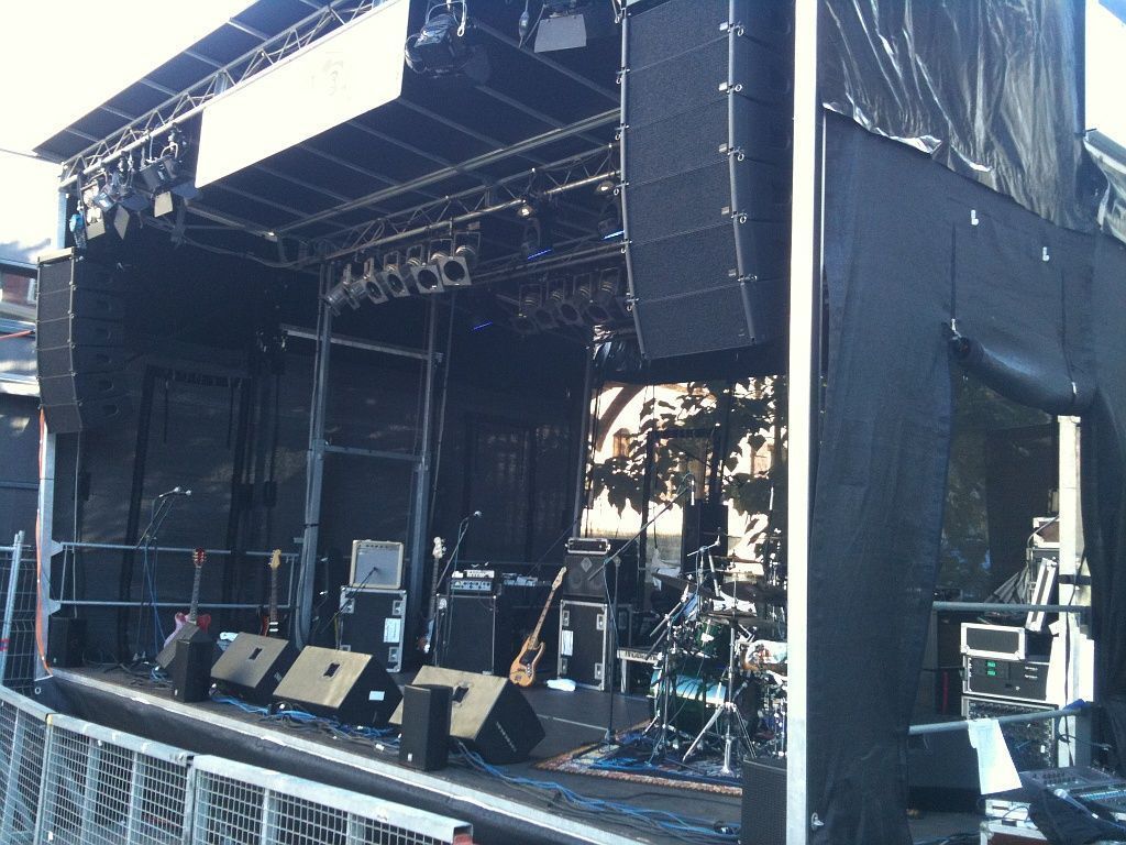 Bühne, White Horse Live Anlagen