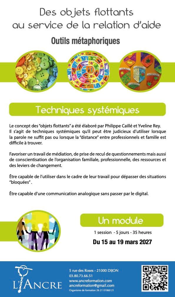 Plaquette de formation sur les objets flottants