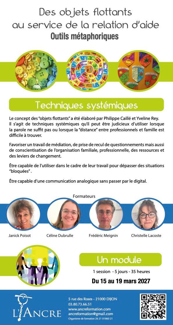 Plaquette de formation sur les objets flottants