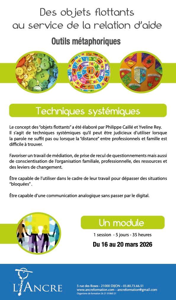 Plaquette de formation sur les objets flottants