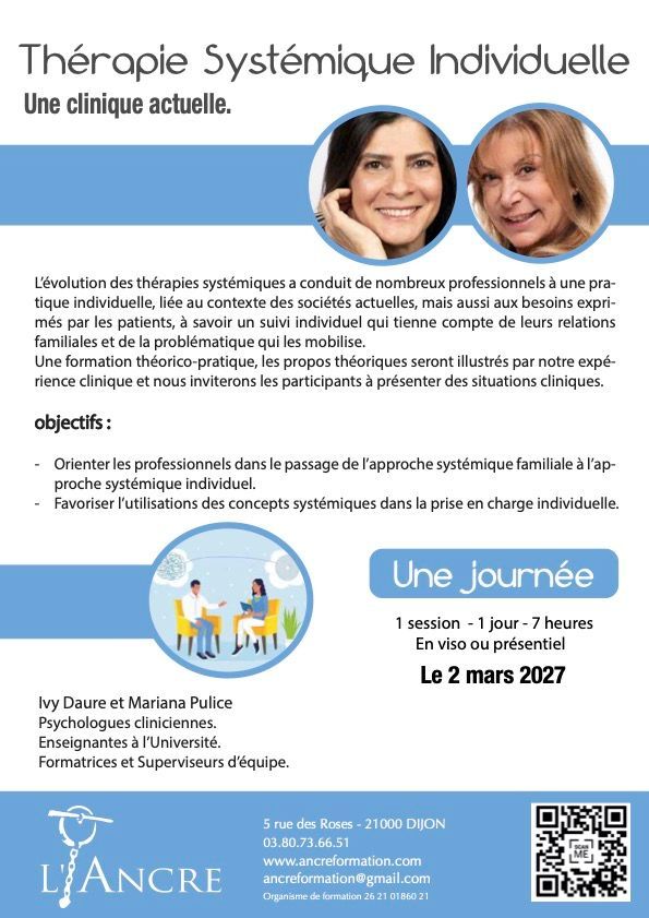 Palquette de formation sur la conduite de l'entretien systémique