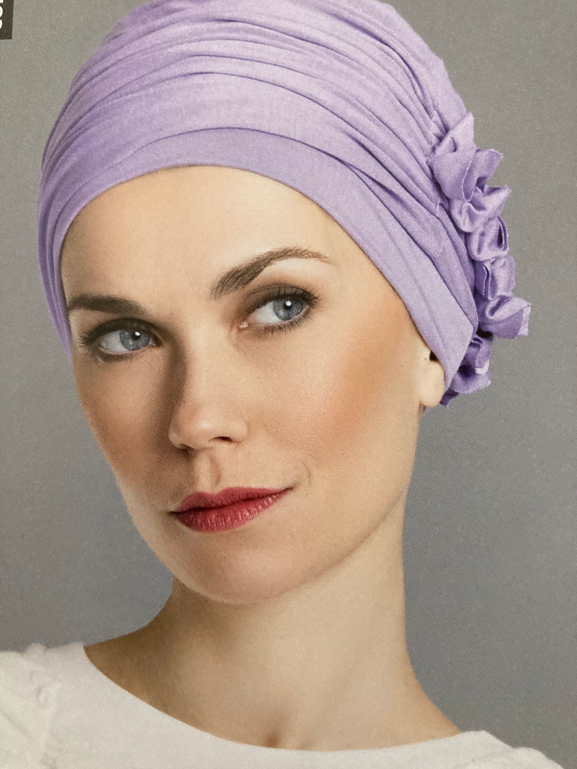 Turban mauve